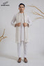 White Stylish Kurta Pajama + Shawl For Men's
