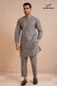 Silver Grey Kurta Pajama For Men's