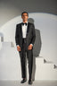Black Tuxedo Coat Pant For Men's