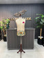 White Multi Embroidery Waistcoat For Men's