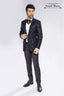 Black Full Stylish Coat With Pant For Men's