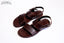Dark Brown Casual Pure Leather Sandal For Men's