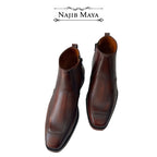 Brown Chelsea Shoes For Men's