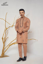 Load image into Gallery viewer, Ovaltine Embroidery  Kurta Pajama For Men&#39;s