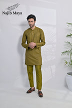 Dhaani Embroidered Kurta Pajama For Men's
