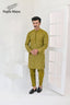 Dhaani Embroidered Kurta Pajama For Men's