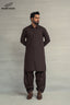 Brown Shalwar Kameez For Men's