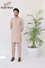 Mate Gold Embroidery Kurta Pajama For Men's