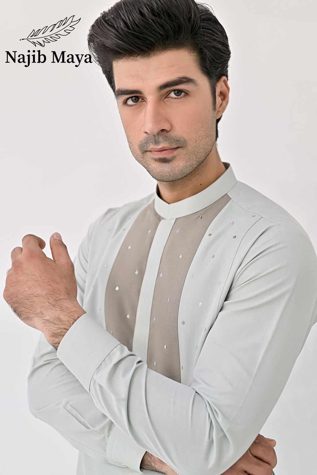 Pista Green Kurta Pajama For Men's