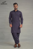 Purple Shalwar Kameez For Men's