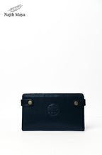 Blue Button Wallet For Men's