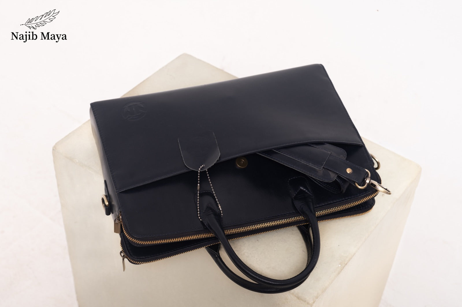 Blue Elegant Laptop Bags Main image