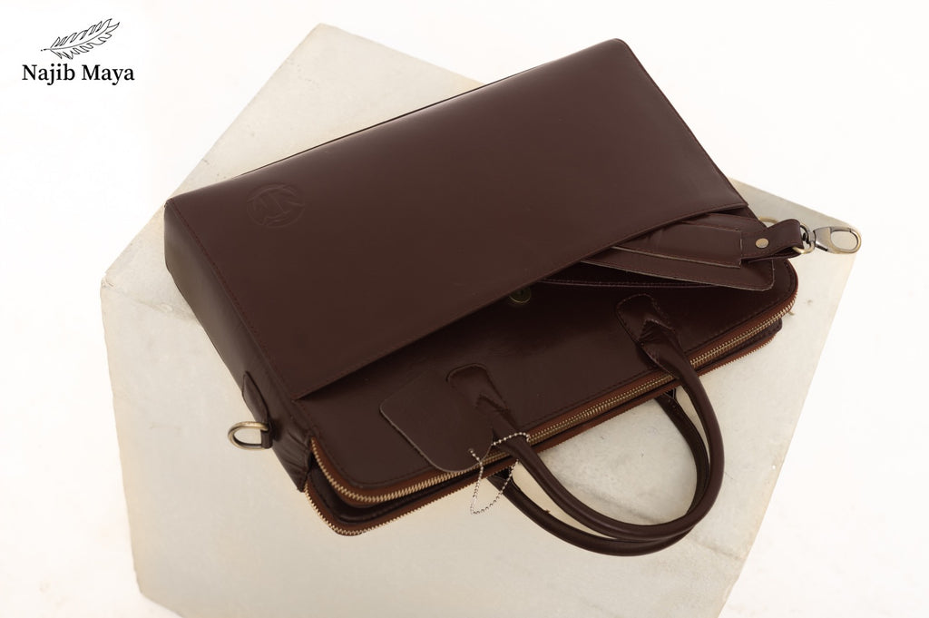 Brown Elegant Laptop Bags