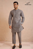 Silver Grey Kurta Pajama For Men's