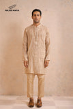 Biscuity Embroidery Kurta Pajama For Men's