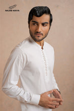 Load image into Gallery viewer, Pearl White Kurta Pajama For Men&#39;s