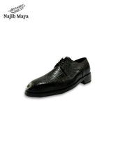 Load image into Gallery viewer, Black Darbi T-Shape Shoes For Men&#39;s