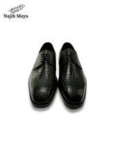 Load image into Gallery viewer, Black Darbi T-Shape Shoes For Men&#39;s