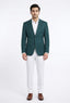 Flag Green Casual Coat For Men's