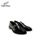 Load image into Gallery viewer, Black Elegant Cliper Shoes For Men&#39;s