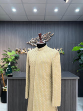 Load image into Gallery viewer, Golden Embroidery Sherwani For Men&#39;s