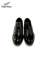 Load image into Gallery viewer, Black Oxford Shoes For Men&#39;s