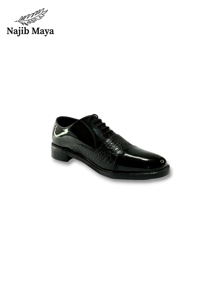 Black Oxford Shoes For Men's