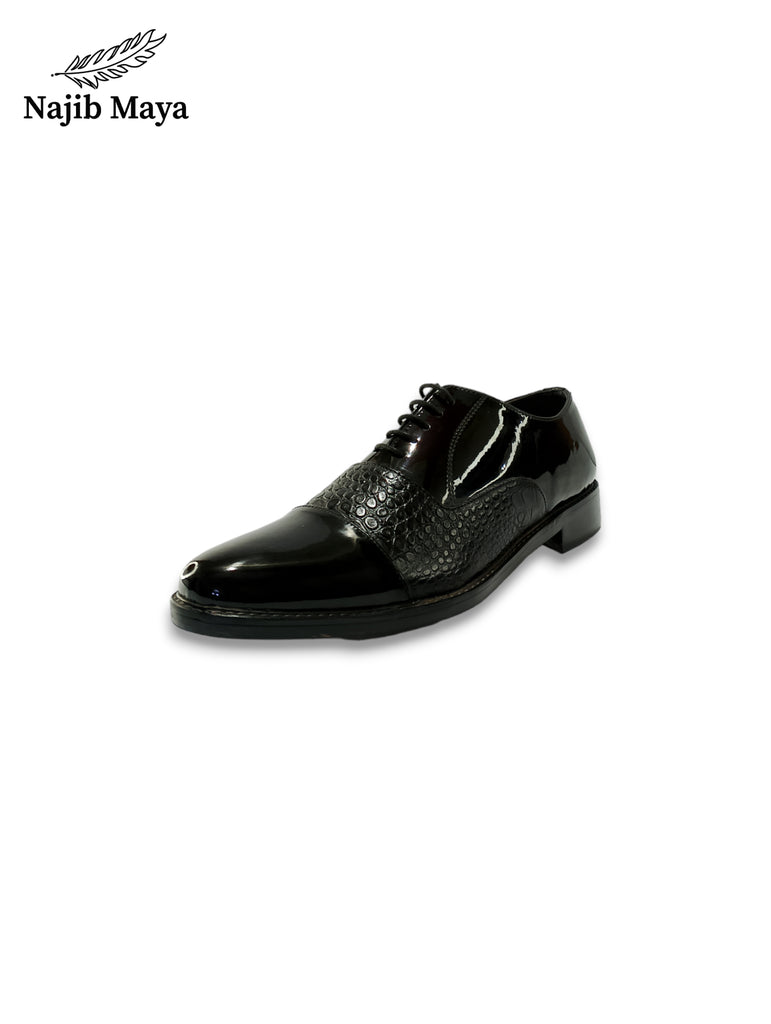 Black Oxford Shoes For Men's