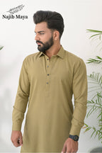 Light Green Shalwar Kameez For Men's