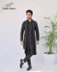 Black Embroidery Kurta Pajama + Shawl For Men's