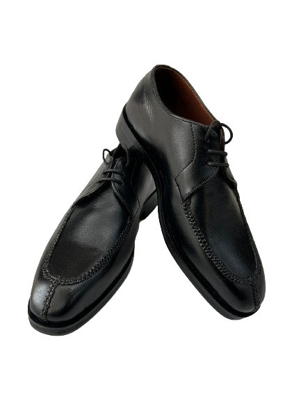 Black Stylish Darby Shoes For Men's Main image