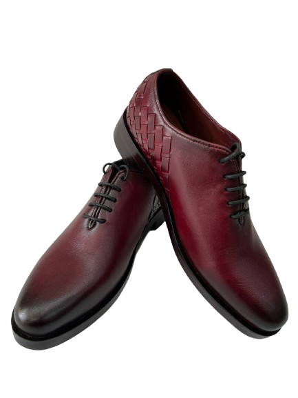 Luxury Mehroon Shoes For Men's Main image