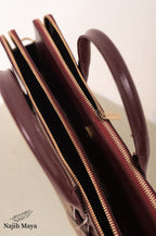 Marooon Elegant Laptop Bags