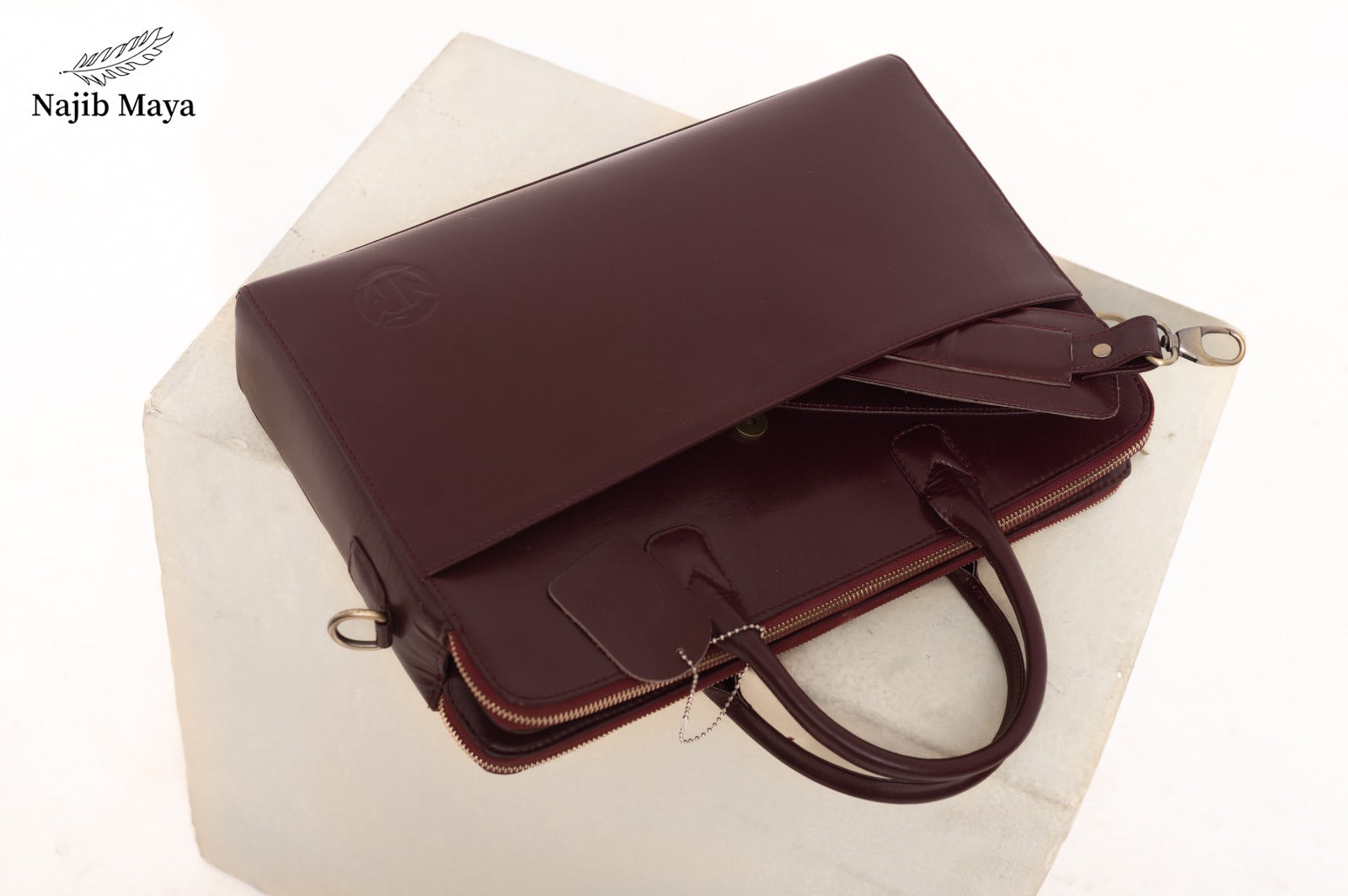 Marooon Elegant Laptop Bags