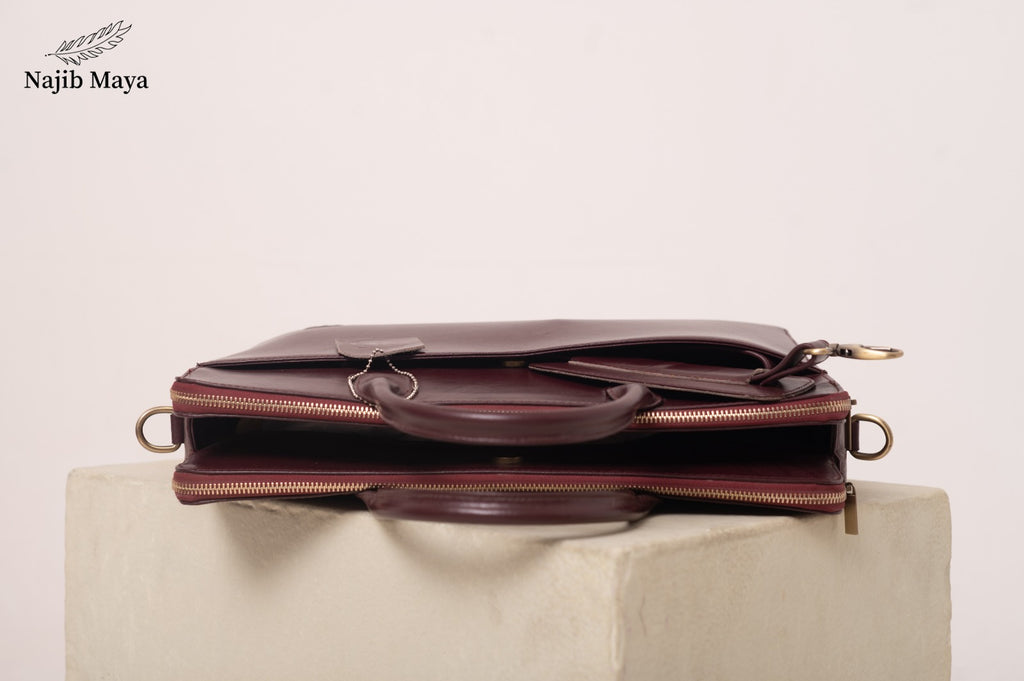 Marooon Elegant Laptop Bags