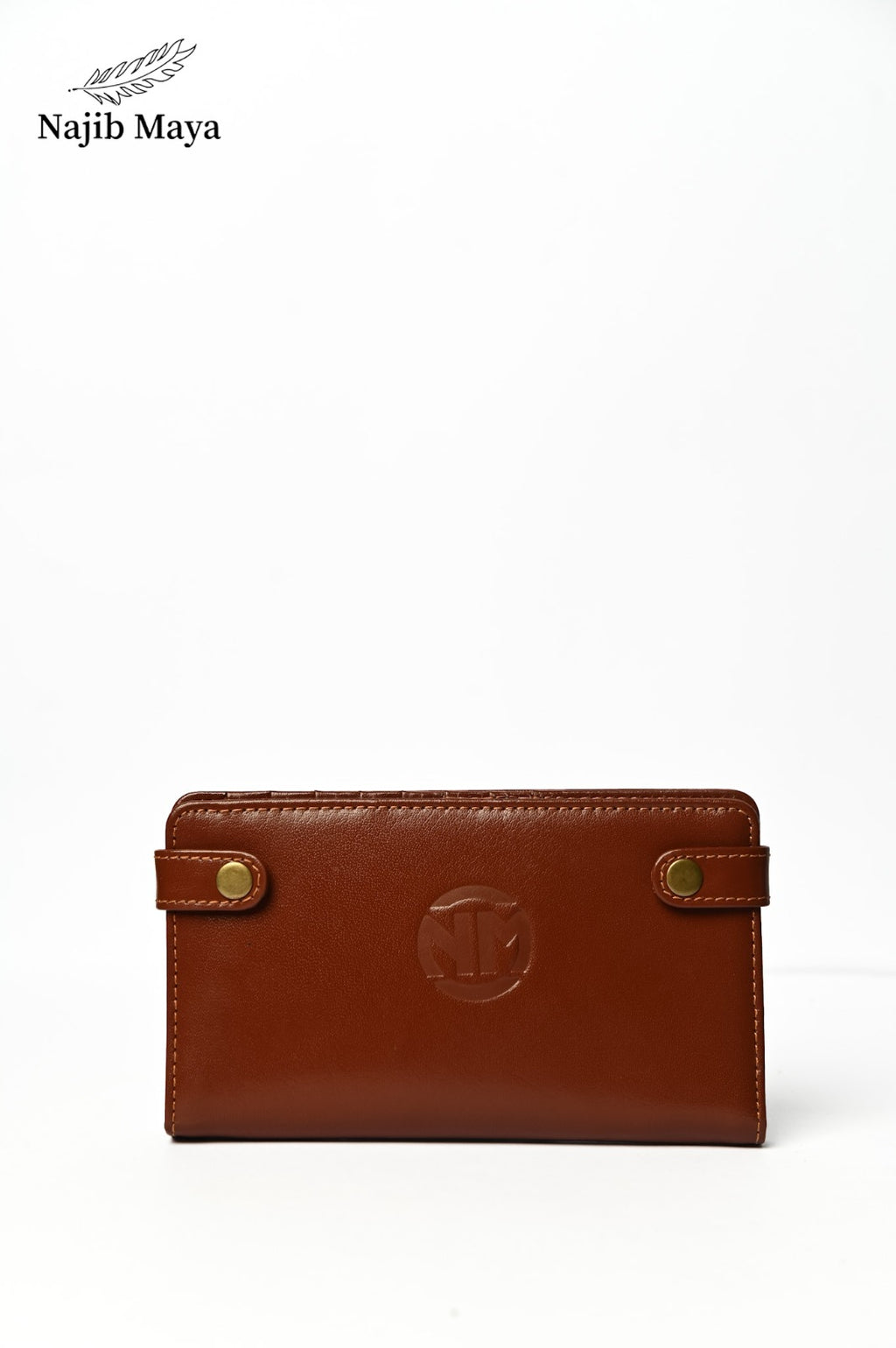 Mustard Button Wallet For Men's