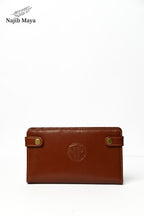 Mustard Button Wallet For Men's