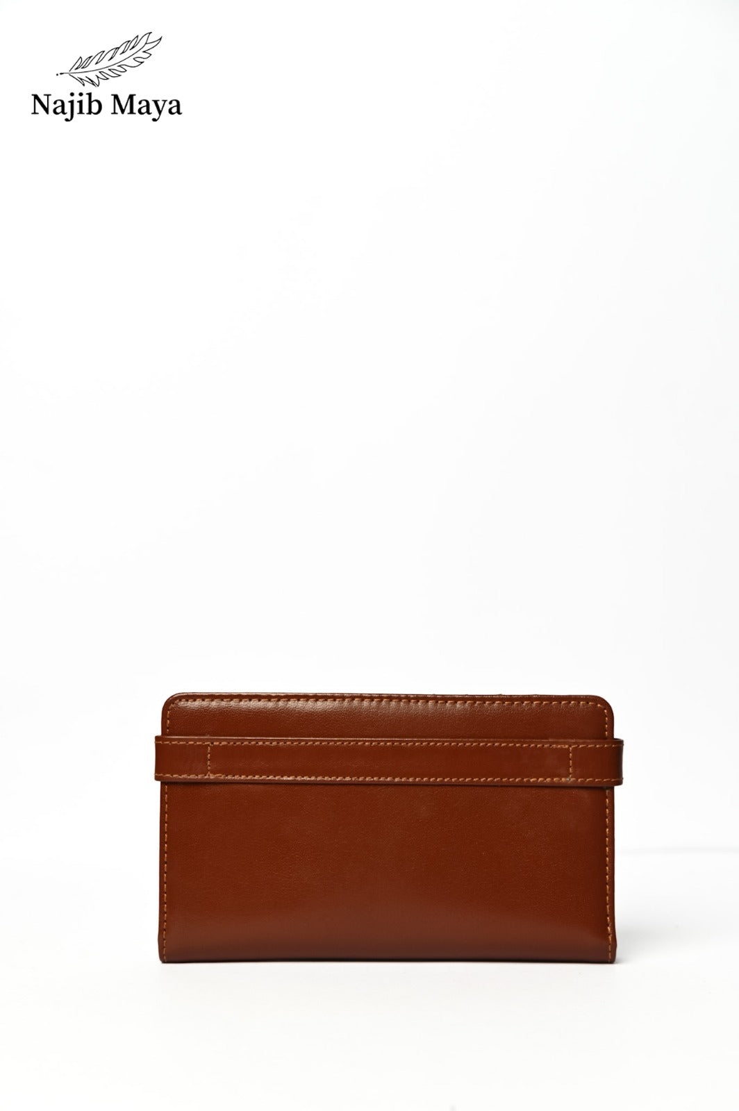 Mustard Button Wallet For Men's Secondary image