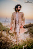 Embroidered HandWork Sherwani For Men's