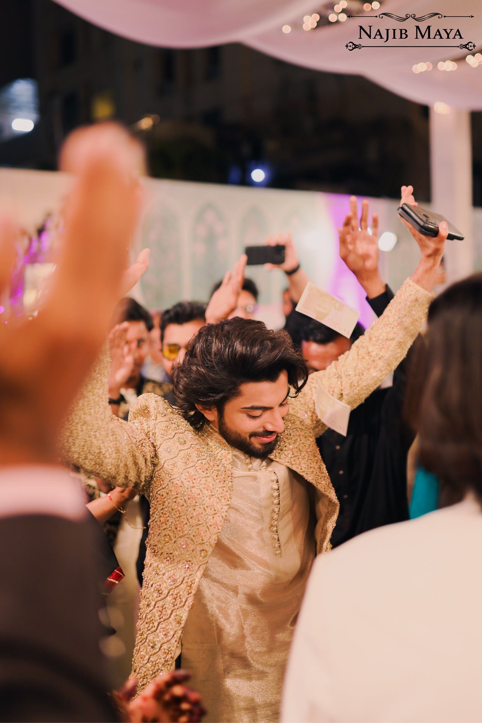 Embroidered HandWork Sherwani For Men's
