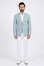 Sky Blue Stylish Casual Coat For Men's