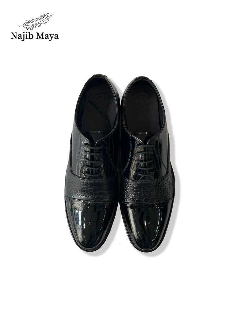 Luxury Black Shoes For Men's