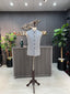Grey Polka Dot Waist Coat For Men's