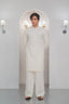 Cream Kurta With Bell Bottom Pajama For Men's