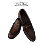 Basic Brown Two Tone Shoes For Men's