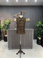 Black Golden Waistcoat For Men's