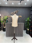 Cream Multi Waistcoat For Men's