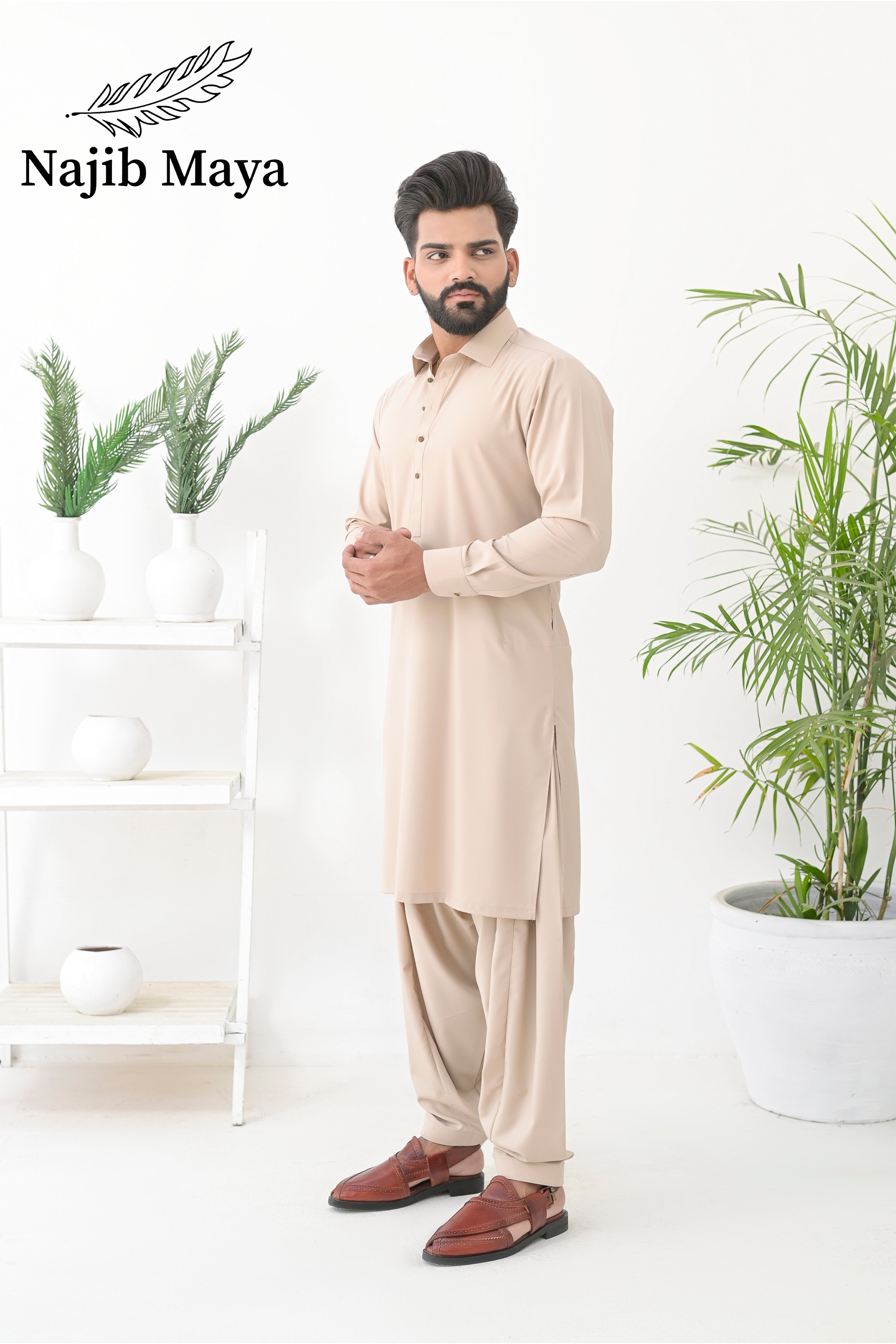 Biscuity Shalwar Kameez For Men's Main image