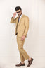 Stylish Khaki Coat Pent For Men's