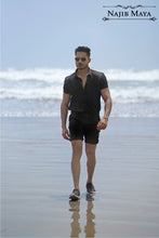 Load image into Gallery viewer, Black Casual Short &amp; Shirt For Men&#39;s